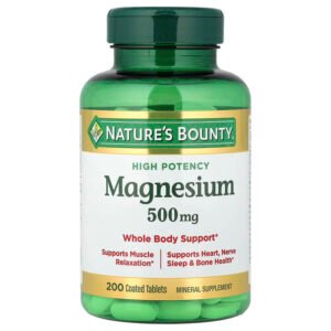 Magnesio Nature's Bounty