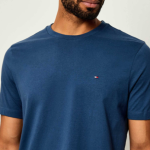 Camiseta clásica azul Tommy Hilfiger (Talla M)