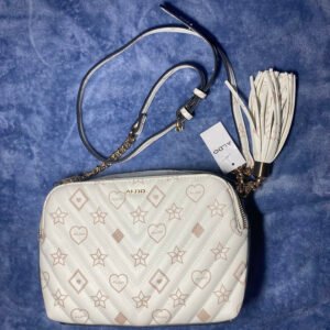 Bolso cruzado Aldo acolchado blanco
