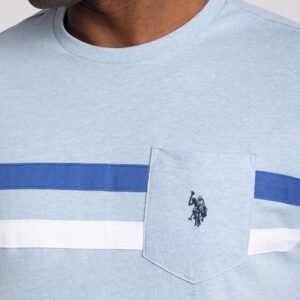 Camiseta celeste U.S. Polo Assn (Talla S)