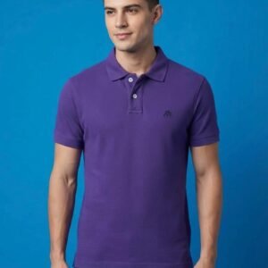 Camisa morada Aeropostale para hombre (Talla S)