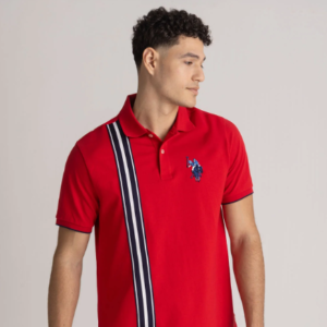Camisa polo roja U.S. Polo Assn. (Talla M)