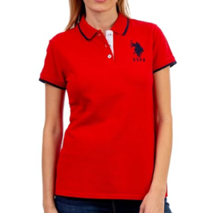 Camisa polo roja U.S. Polo Assn. (Talla S)